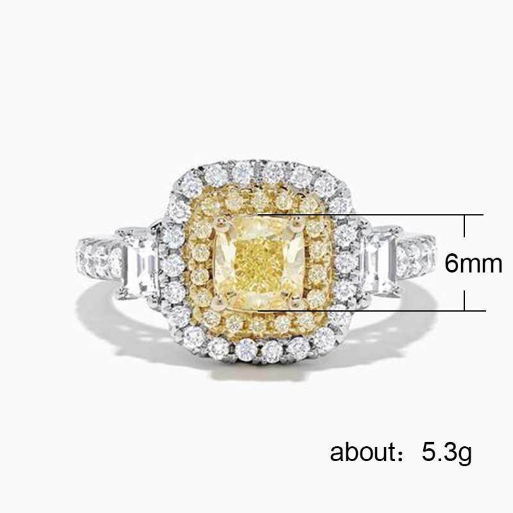 New Lovely 925 Silver Citrine Ring - Picture 5 of 6